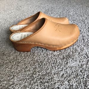 Wooden clogs